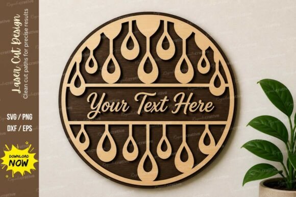 Download Round Pattern Frame Laser Cut Svg - Laser cut Collection