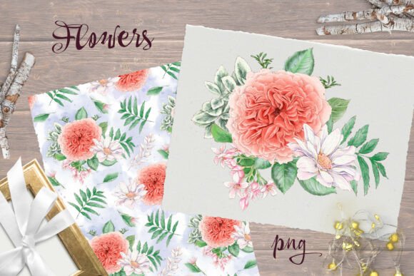 Download Delicate Flowers Print Seamless Pattern - Delicate Collection