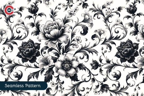 Download Elegant Floral Seamless Pattern - Floral Collection