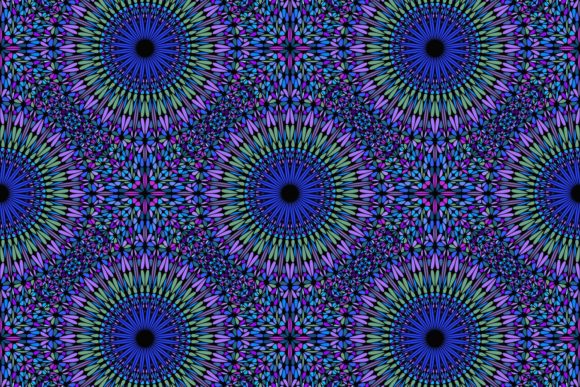 Download Seamless Floral Mandala Pattern - Floral Collection