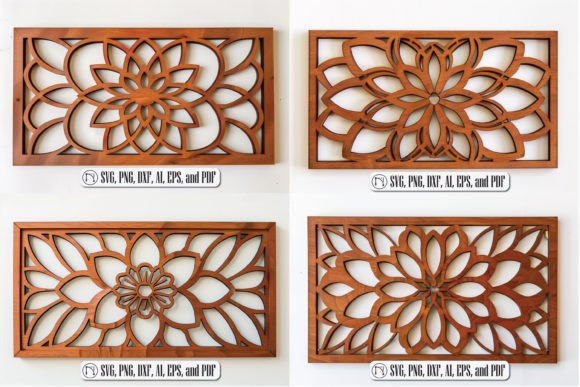 Download Laser Cut Mandala Wall Decor SVG Bundle - Laser cut Collection