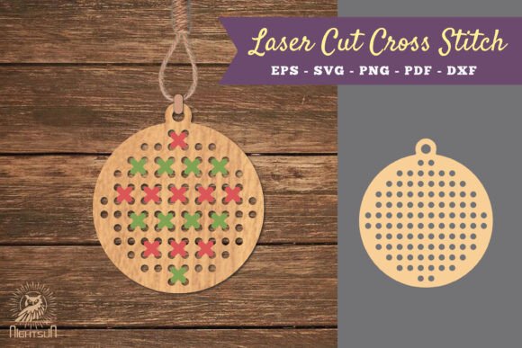 Download Circle Laser Cut Cross Stitch SVG - Laser cut Collection