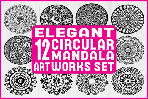 Download Sacred Mandala Laser Cut Bundle - Laser cut Collection