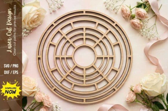 Download Geometric Mandala Laser Cut SVG Laser - Laser cut Collection