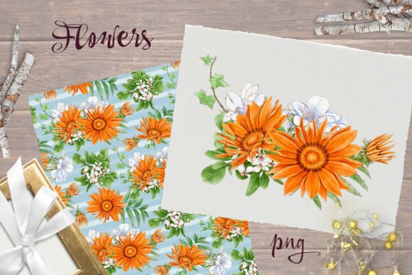 Download Delicate Flowers Print Seamless Pattern - Delicate Collection