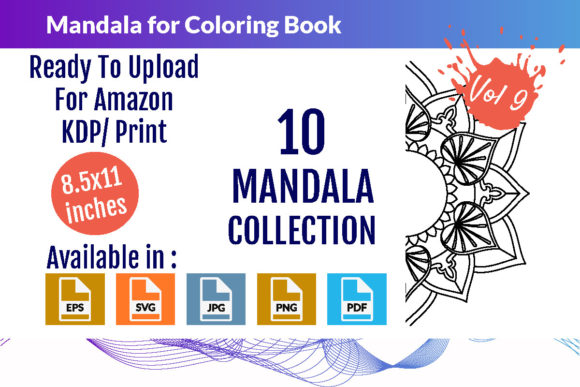 Download Mandalas for Coloring Book Vol - 09 - Premium Resources