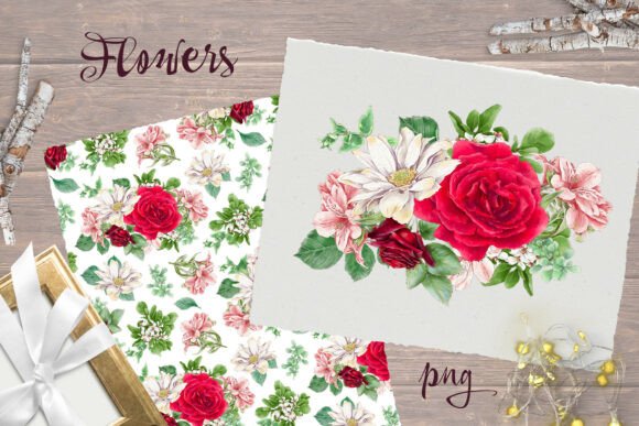 Download Delicate Flowers Print Seamless Pattern - Delicate Collection