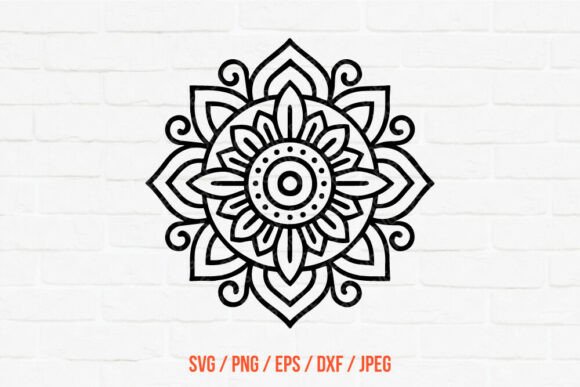 Download Floral Boho Mandala SVG - Floral Collection