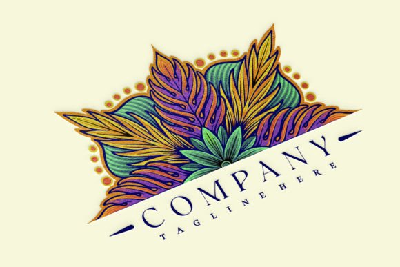 Download Tropical Mandala Geometry Floral Oasis - Floral Collection