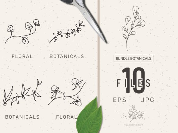 Download Floral Element Bundle 60 - Floral Collection