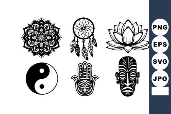 Download Spiritual Symbols Mandala Dreamcatcher L - Mandala dreamcatcher Collection