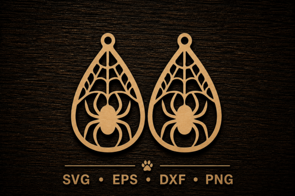 Download Halloween Earrings Wood Laser Cut Files - Laser cut Collection