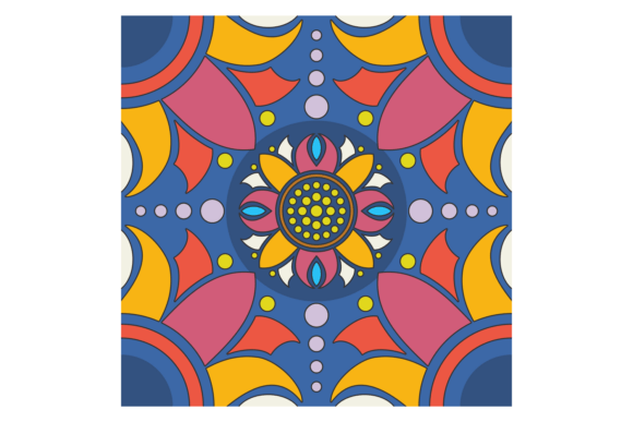 Download Floral Ceramic Tile Ornament. Decorative - Floral Collection